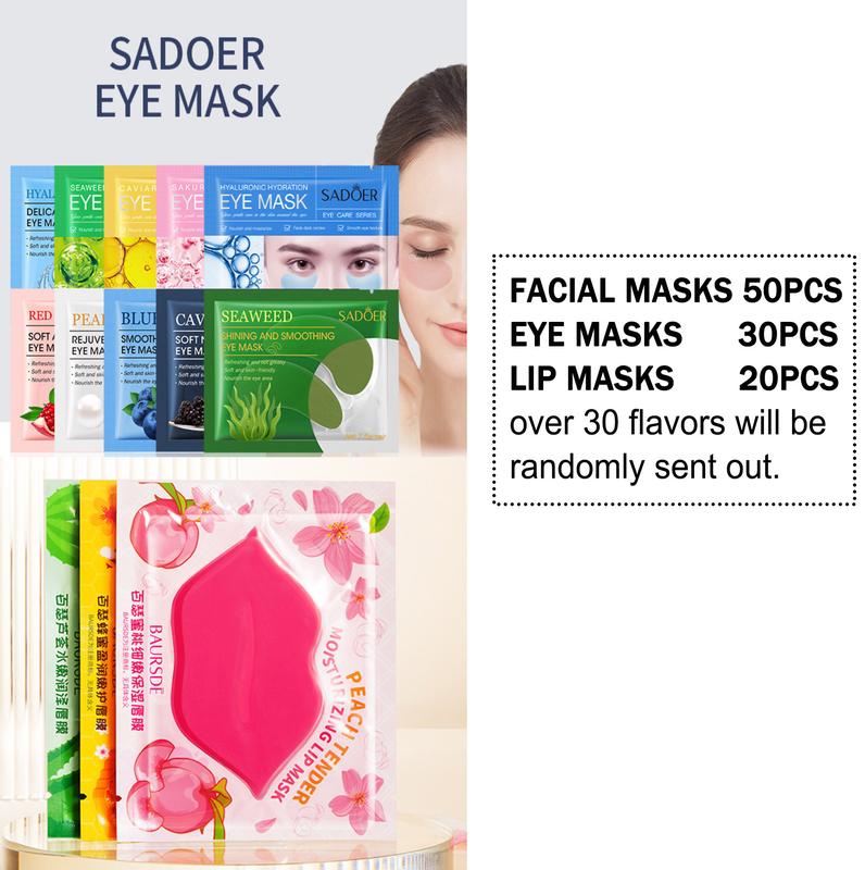 [100pcs]Facial mask set