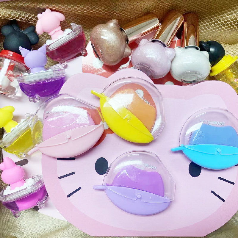 pink mini set 1【1 huge eyeshadow，loose power+3pcs】