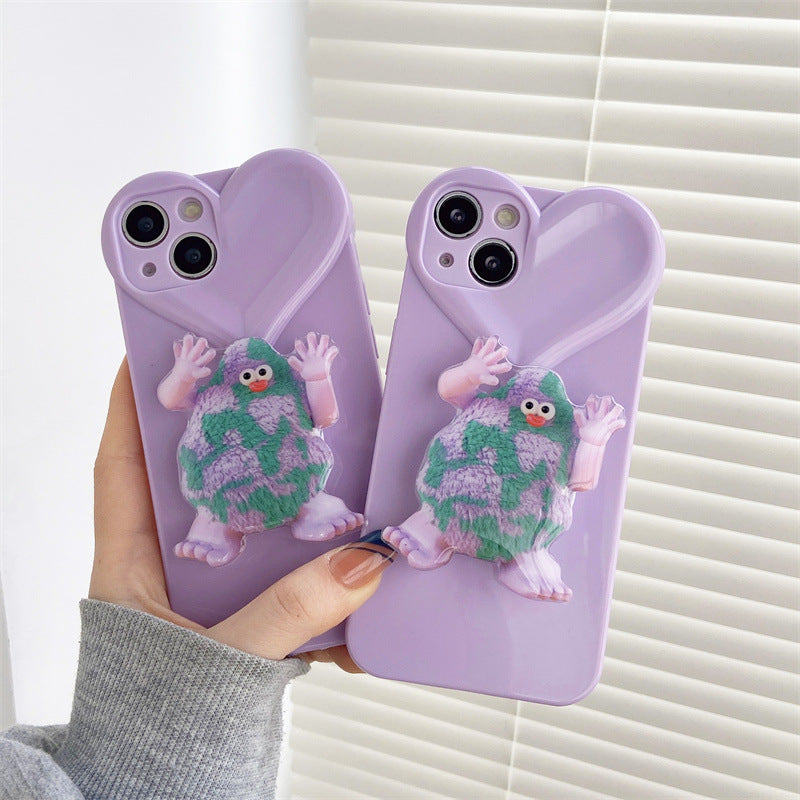 Taro Purple Monster Bracket iPhone Case