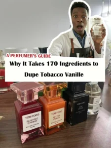Why It Takes 170 Ingredients to Dupe Tobacco Vanille: A Perfumer’s Guide 2 Looking for the best Tom Ford Tobacco Vanille dupe? Discover why it takes 170 ingredients and GC-MS lab technology to recreate this luxury masterpiece.