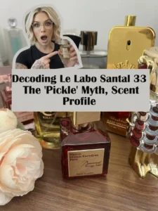 Decoding Le Labo Santal 33: The 'Pickle' Myth, Scent Profile, and the Ultimate Smart Alternative 2 Customer sharing a fragrance review selfie, testing a smart alternative to Santal 33 and experiencing its dry cedar and leather notes.