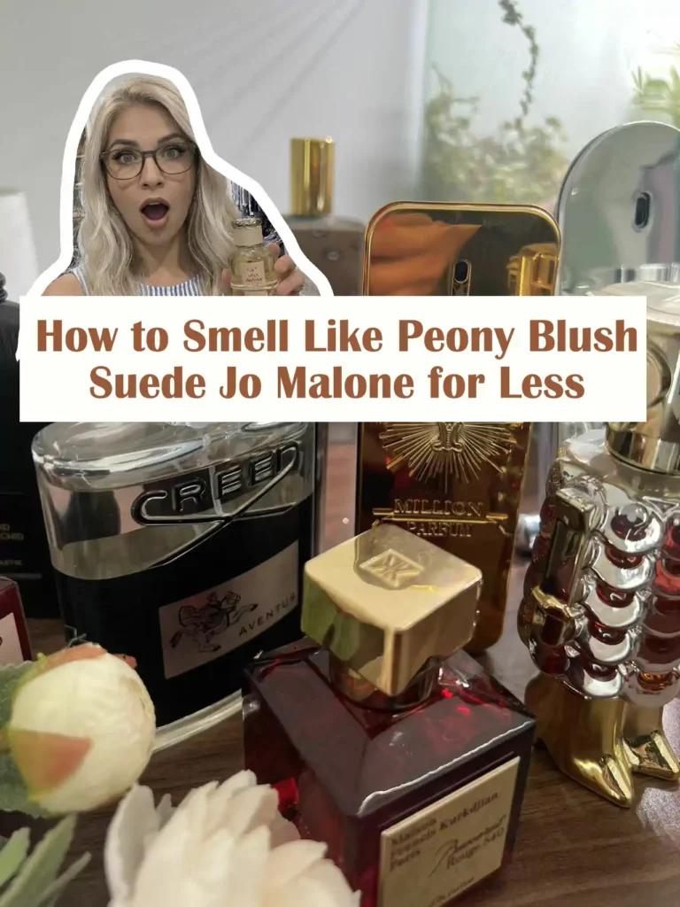 How to Smell Like Peony Blush Suede Jo Malone for Less