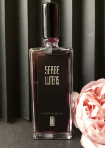 Cost and bottle comparison between Serge Lutens La Fille de Berlin and Imixx No 30 factory-direct dark rose perfume
