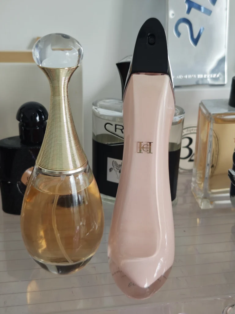 How to Find the Best Carolina Herrera Good Girl Dupe in the USA: A Supply Chain Expert's Guide 7 Side-by-side comparison of the Carolina Herrera Good Girl stiletto bottle and a high-concentration affordable perfume alternative.